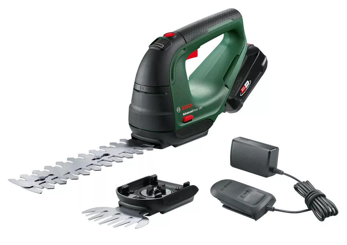 sculpte-buissons / coupe-herbes AdvancedShear 18V-10 Bosch + batterie